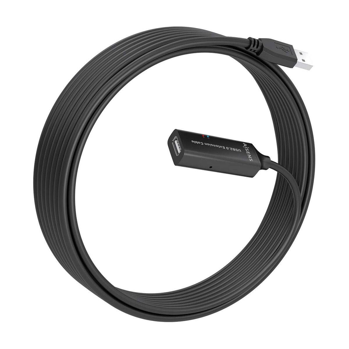 USB-Kabel Aisens A101-0915 Svart